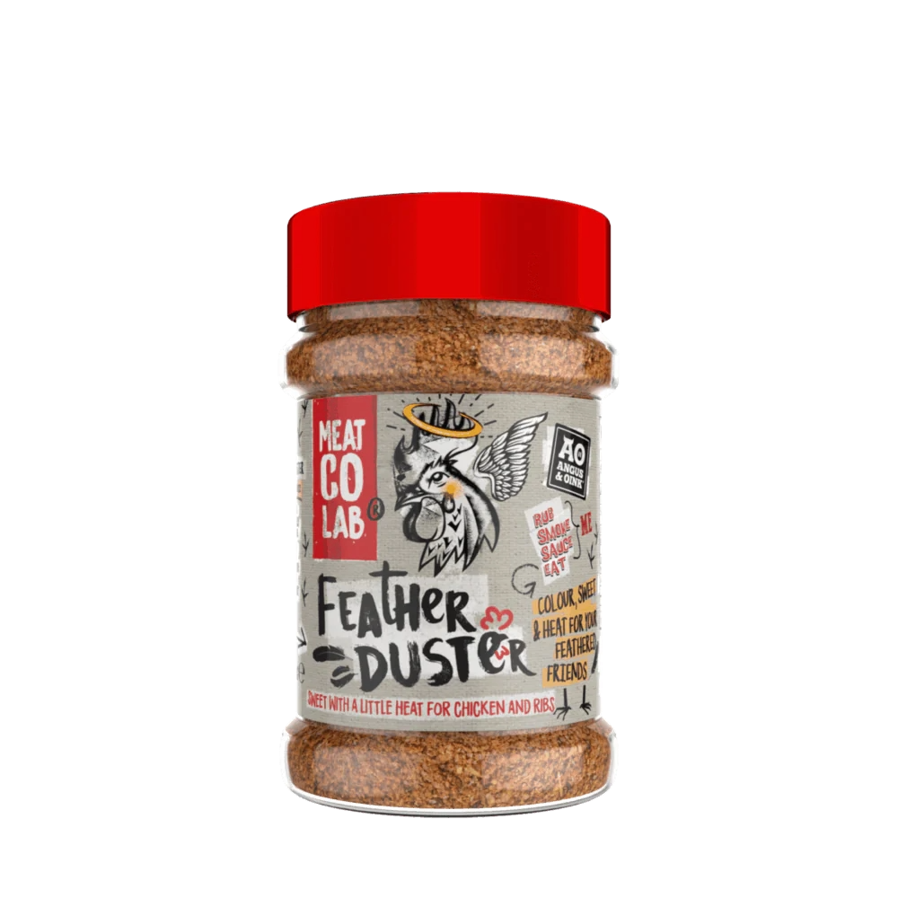 Angus & Oink Feather Duster Rub 200g — WoodsIn Meat