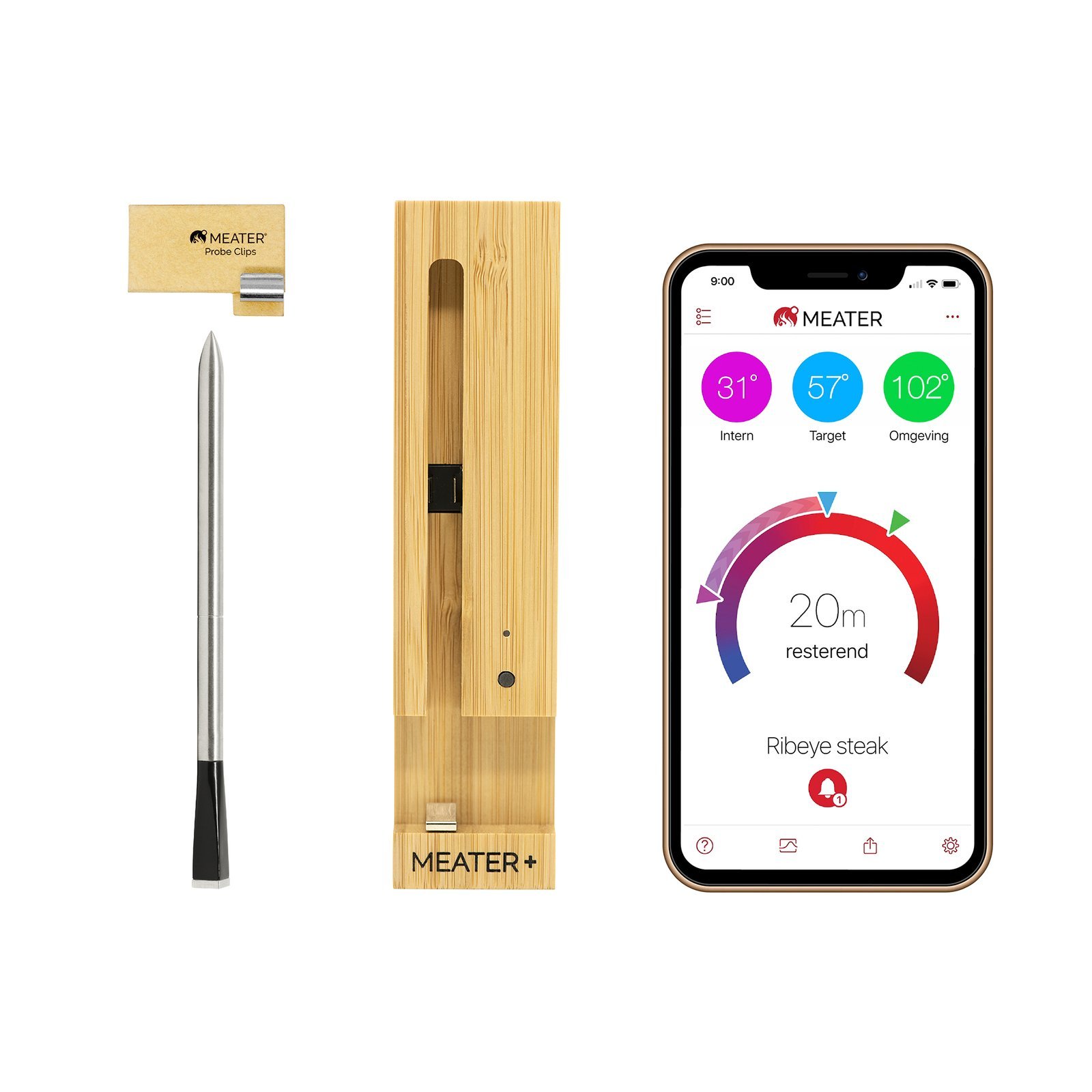 MEATER Pro BBQ Thermometer — WoodsIn Meat